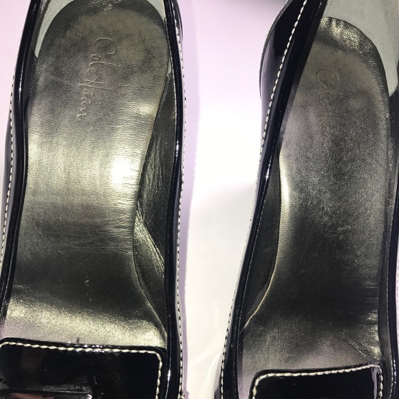 ✨Cole Haan✨Black Buckle Heels - Picture 3 of 8